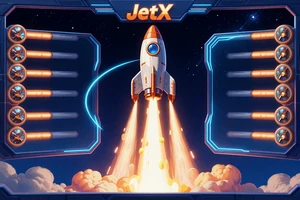 JetX Crash Game von SmartSoft - Raketen-Crashgame mit provably fair und hohem Gewinnpotential bei Realz Casino