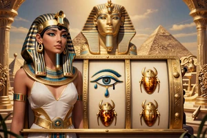Cleopatra Slot von IGT - Klassischer &Auml;gypten-Slot mit Kleopatra Freispielen und 15.000x Gewinnpotential bei Realz Casino